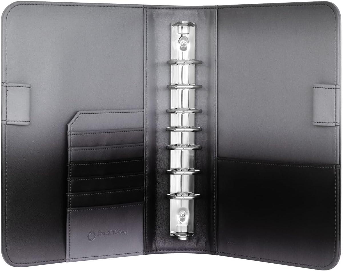 image:imageFranklinCovey Ombre RingBound Binder for FranklinCovey Planners Simulated Leather Open Binder Classic Black