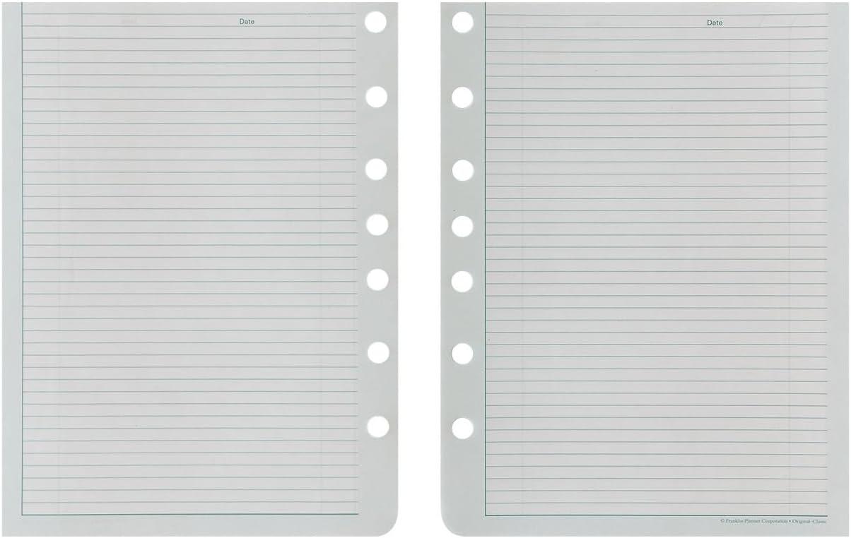 image:imageFranklinCovey Original Cutaway Daily Notes Expansion Pages for Planners ClassicClassic Size