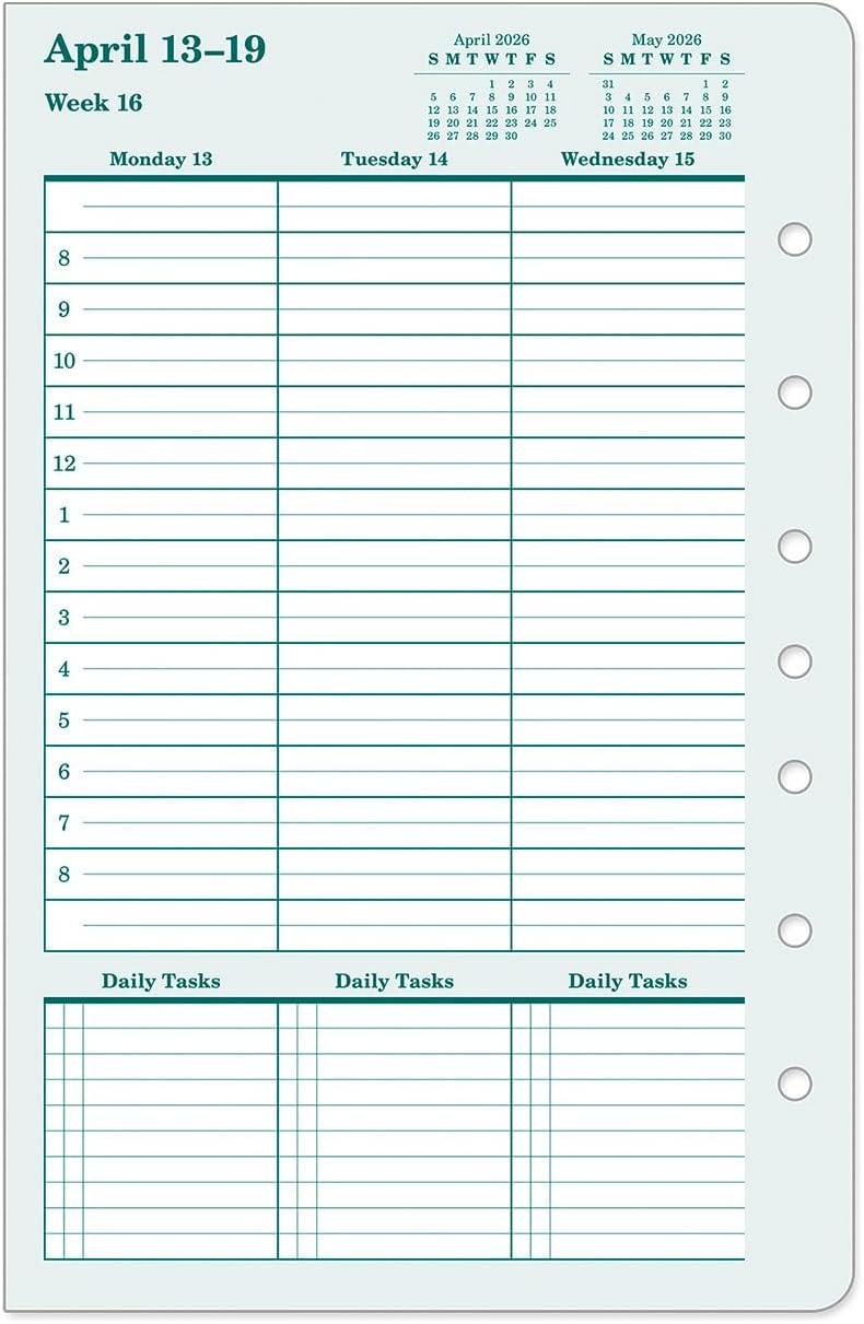 image:imageFranklinCovey Original Planner Refill Weekly RingBound Classic Apr 2026 Mar 2027Apr 2026 Mar 2027