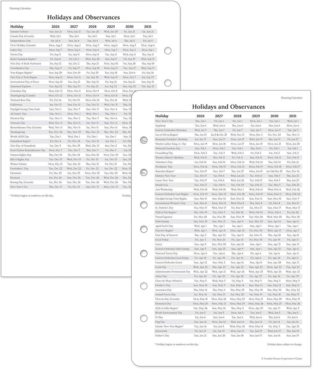 image:imageFranklinCovey Original Planner Refill Weekly RingBound Classic Apr 2026 Mar 2027Apr 2026 Mar 2027