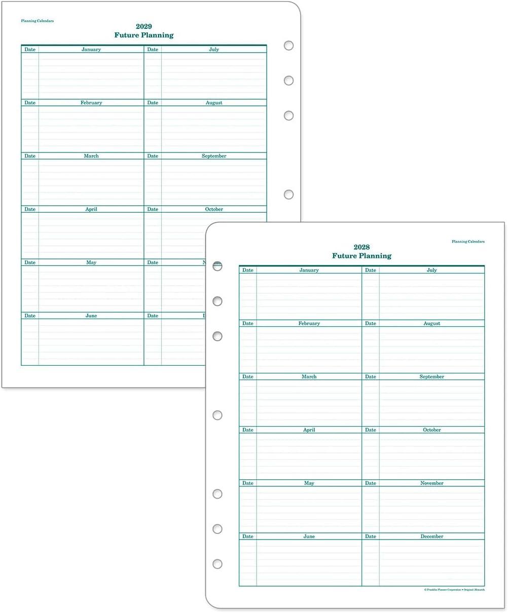 image:imageFranklinCovey Original Planner Refill Weekly RingBound Classic Apr 2026 Mar 2027Jan 2026 Dec 2026