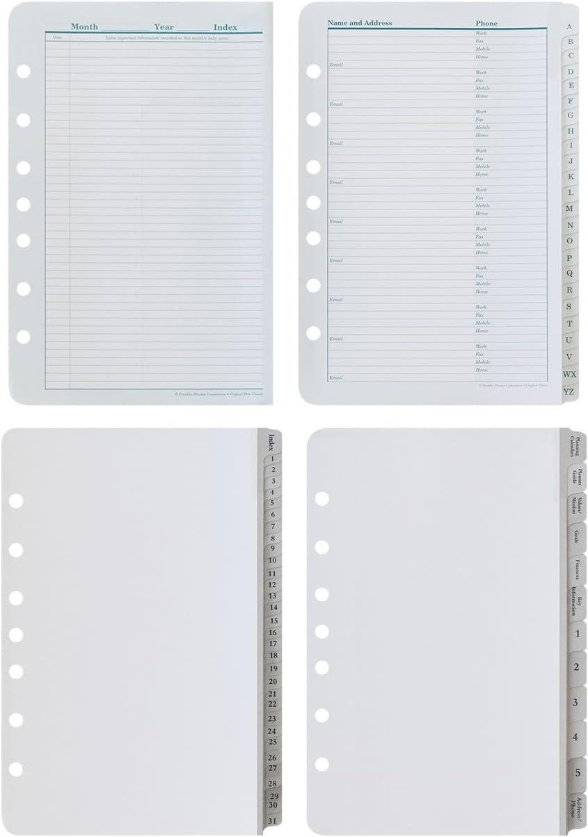 image:imageFranklinCovey Planning System RingBound Binder Includes Undated Planner Vinyl Zipper Binder Classic BlackBurgundy