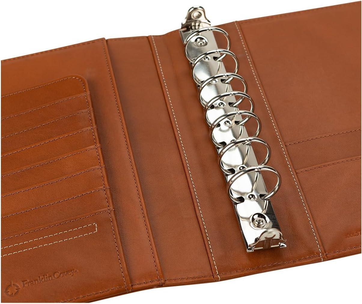 image:imageFranklinCovey Ryder RingBound Binder for FranklinCovey Planners Leather with Open Closure Classic TanTan