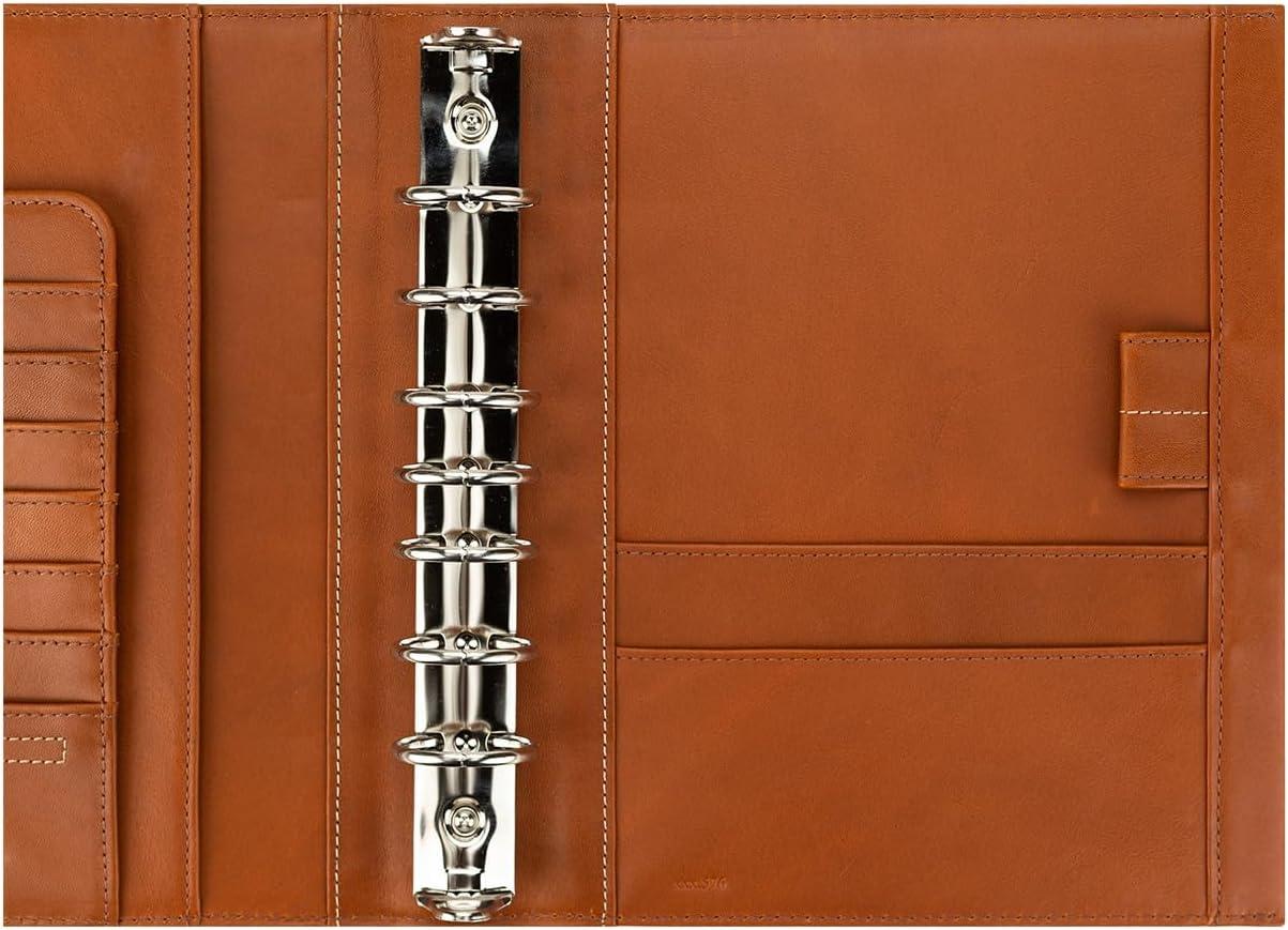 image:imageFranklinCovey Ryder RingBound Binder for FranklinCovey Planners Leather with Open Closure Classic TanTan