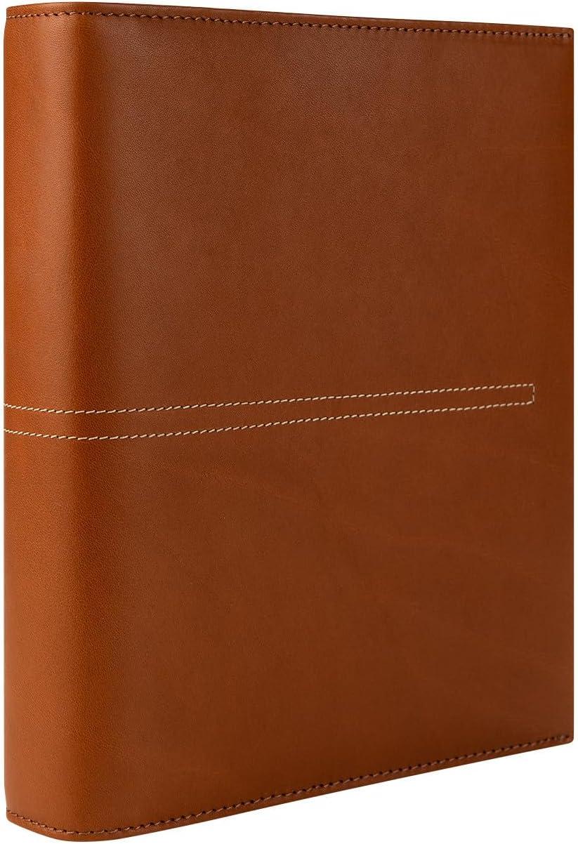 image:imageFranklinCovey Ryder RingBound Binder for FranklinCovey Planners Leather with Open Closure Classic TanTan