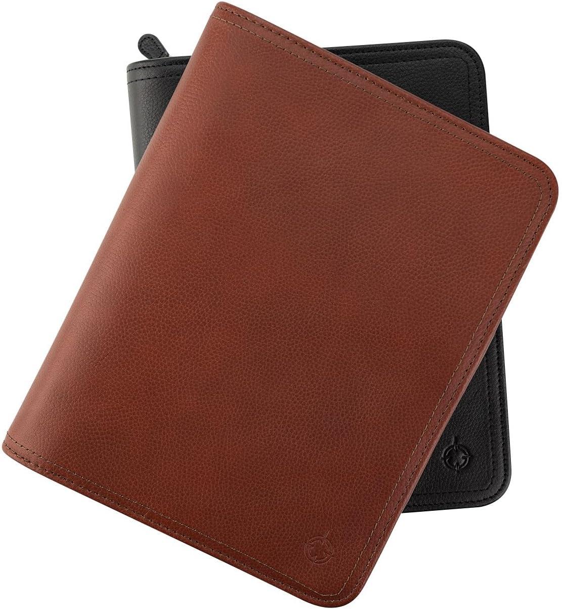 image:imageFranklinCovey Rylan RingBound Binder for FranklinCovey Planners Leather Zipper Binder Classic ChestnutChestnut