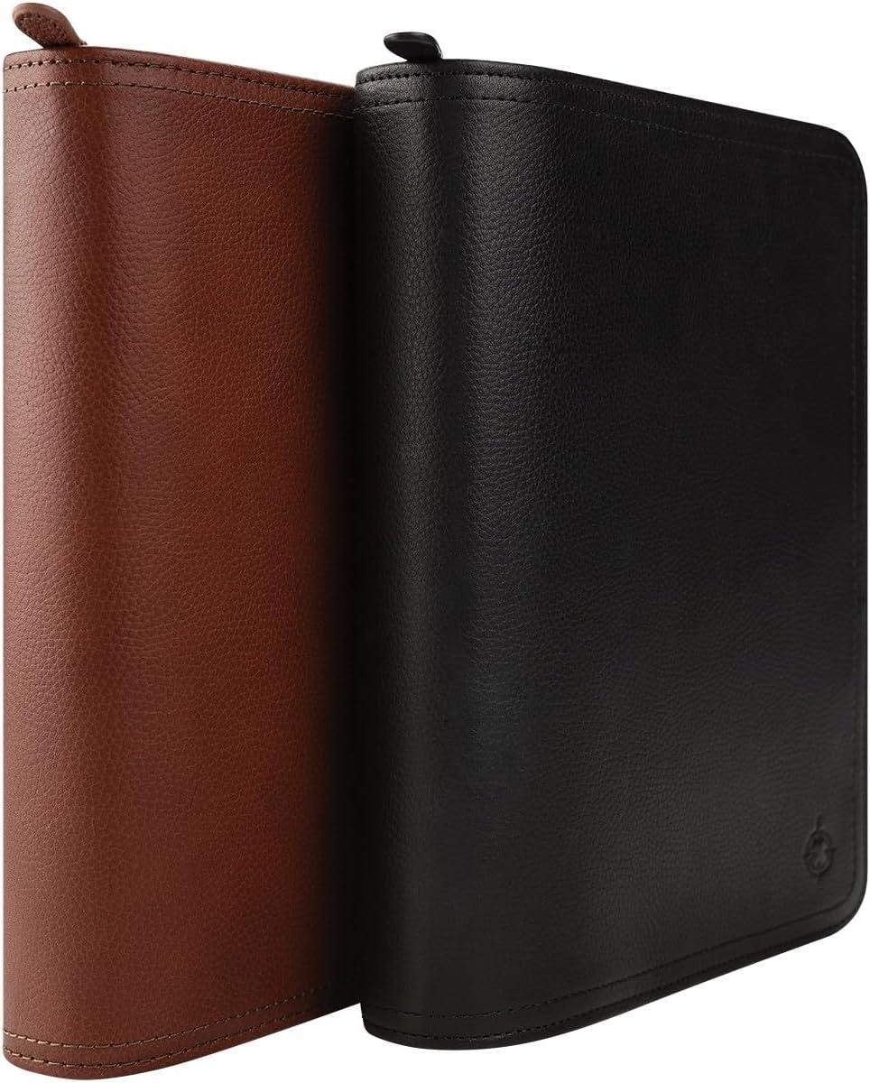 image:imageFranklinCovey Rylan RingBound Binder for FranklinCovey Planners Leather Zipper Binder Classic ChestnutChestnut