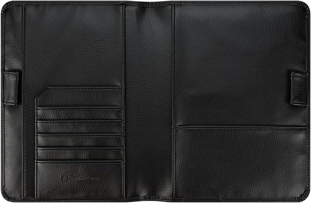 image:imageFranklinCovey Slim Franklin Cover Leather Open Cover for Wirebound Planners Classic BlackBlack