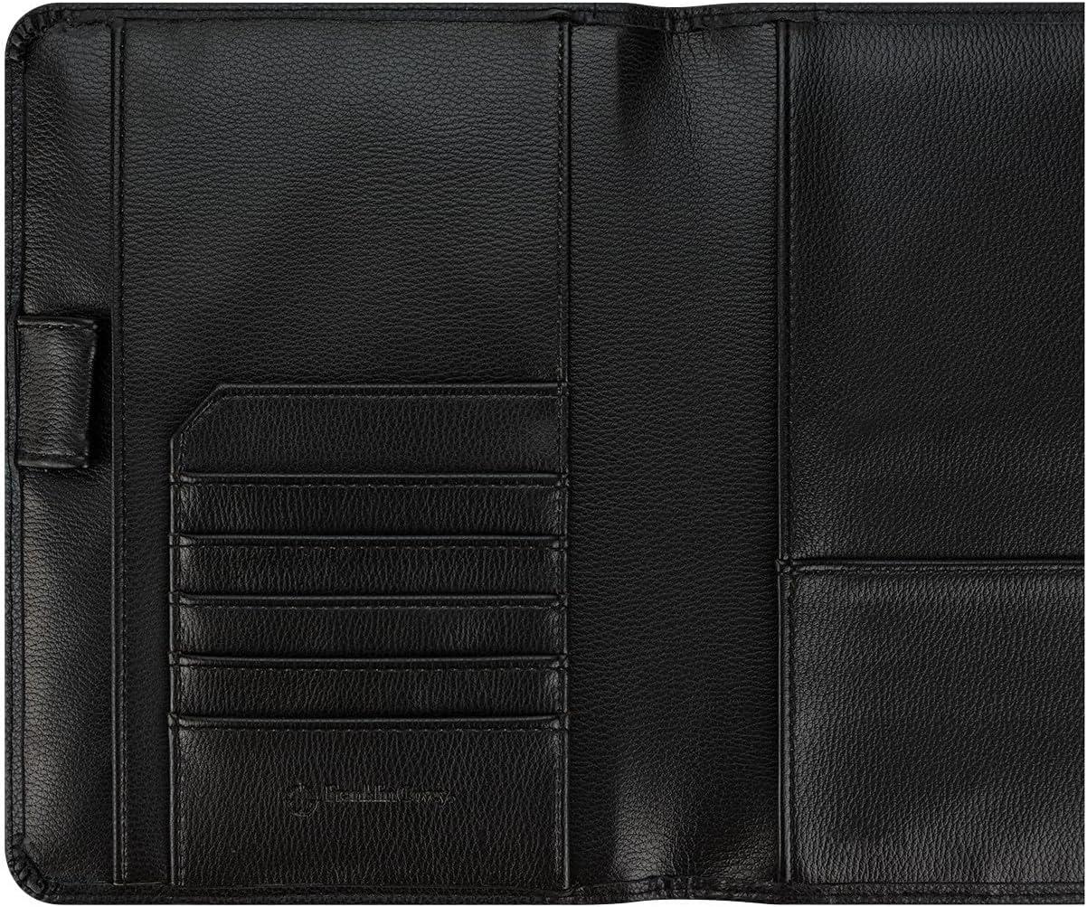 image:imageFranklinCovey Slim Franklin Cover Leather Open Cover for Wirebound Planners Classic BlackBlack