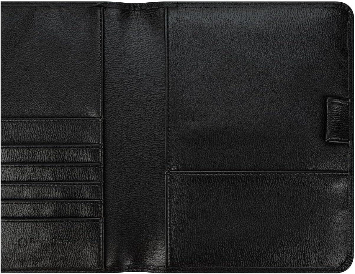 image:imageFranklinCovey Slim Franklin Cover Leather Open Cover for Wirebound Planners Classic BlackBlack