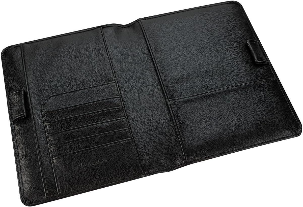 image:imageFranklinCovey Slim Franklin Cover Leather Open Cover for Wirebound Planners Classic BlackBlack