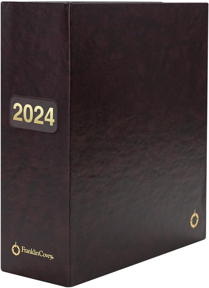image:imageFranklinCovey Storage Binder for FranklinCovey Planners Protect Past and Future Planner Pages Classic AquaBurgundy