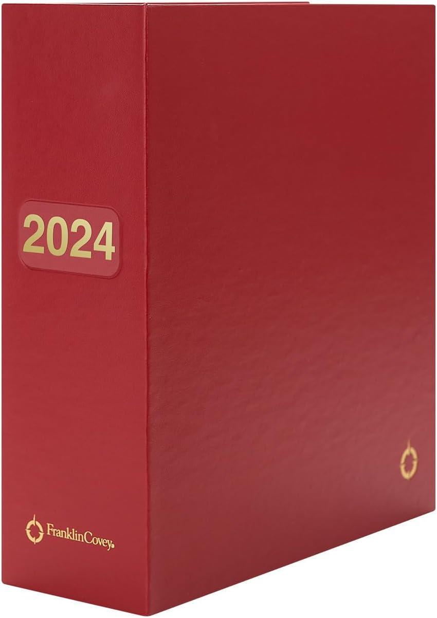 image:imageFranklinCovey Storage Binder for FranklinCovey Planners Protect Past and Future Planner Pages Classic AquaRed