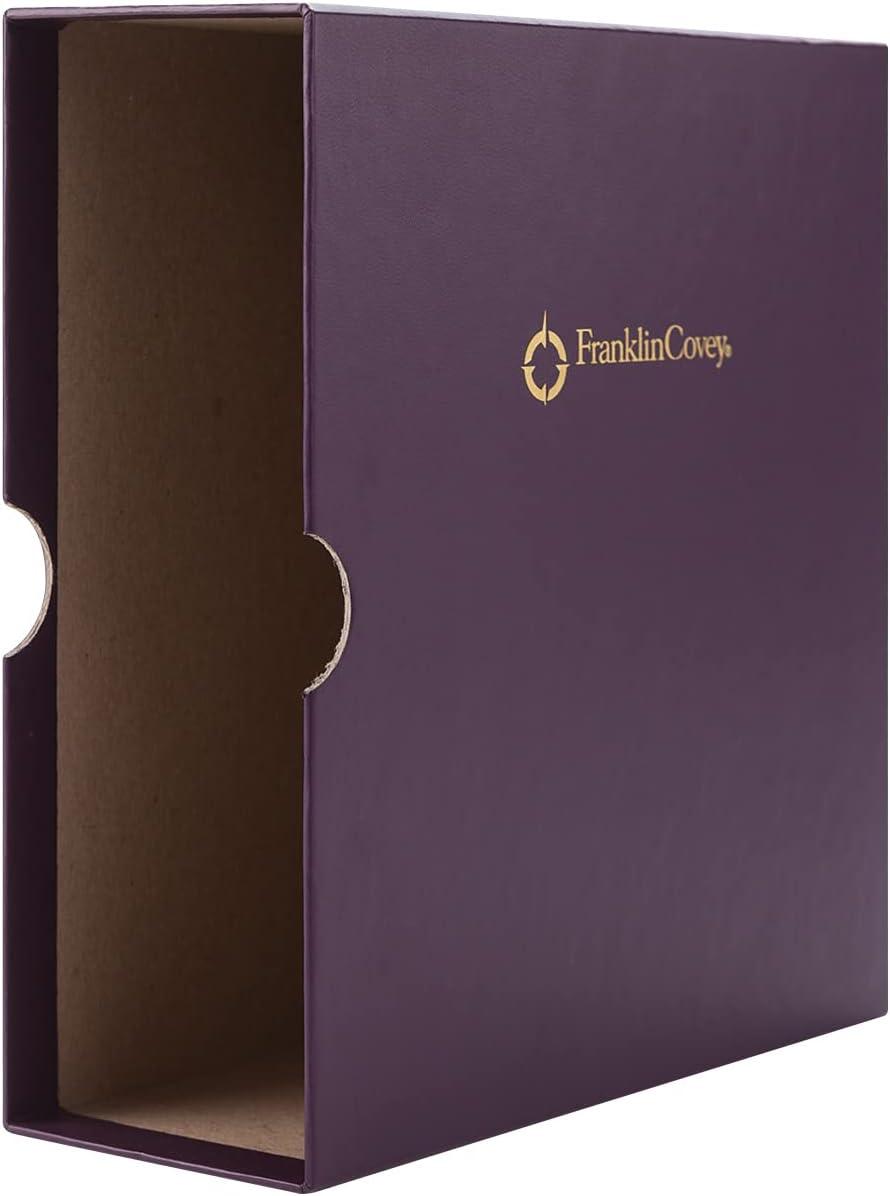 image:imageFranklinCovey Storage Sleeve for FranklinCovey Planners Protect Past and Future Planner Pages Classic PlumPlum