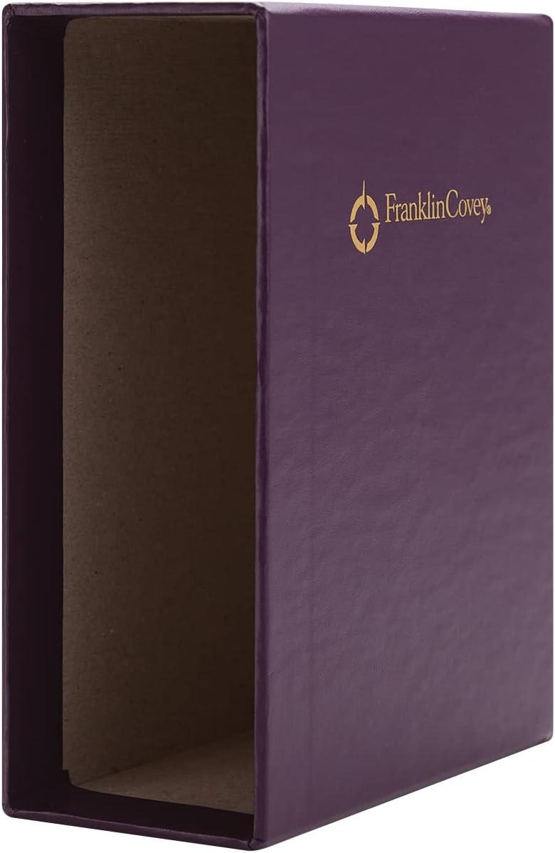image:imageFranklinCovey Storage Sleeve for FranklinCovey Planners Protect Past and Future Planner Pages Classic PlumPlum