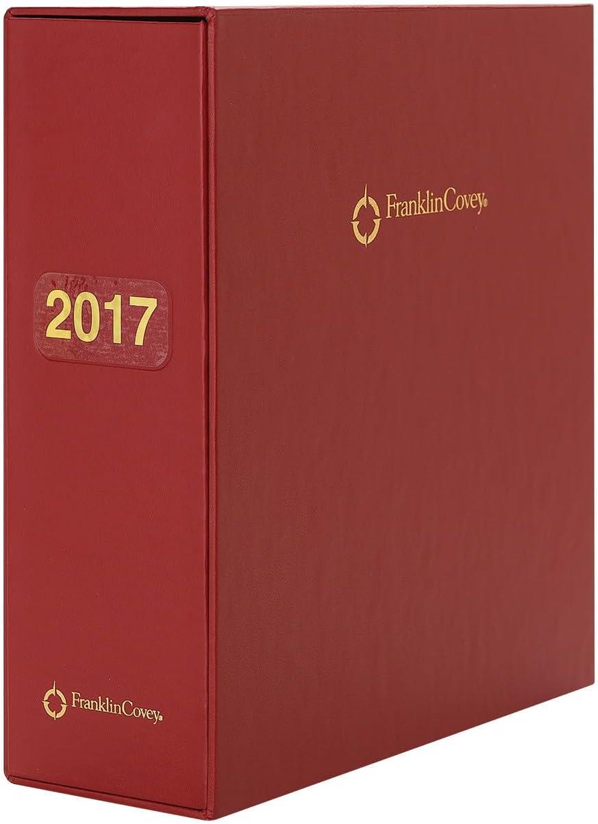 image:imageFranklinCovey Storage Sleeve for FranklinCovey Planners Protect Past and Future Planner Pages Classic PlumRed