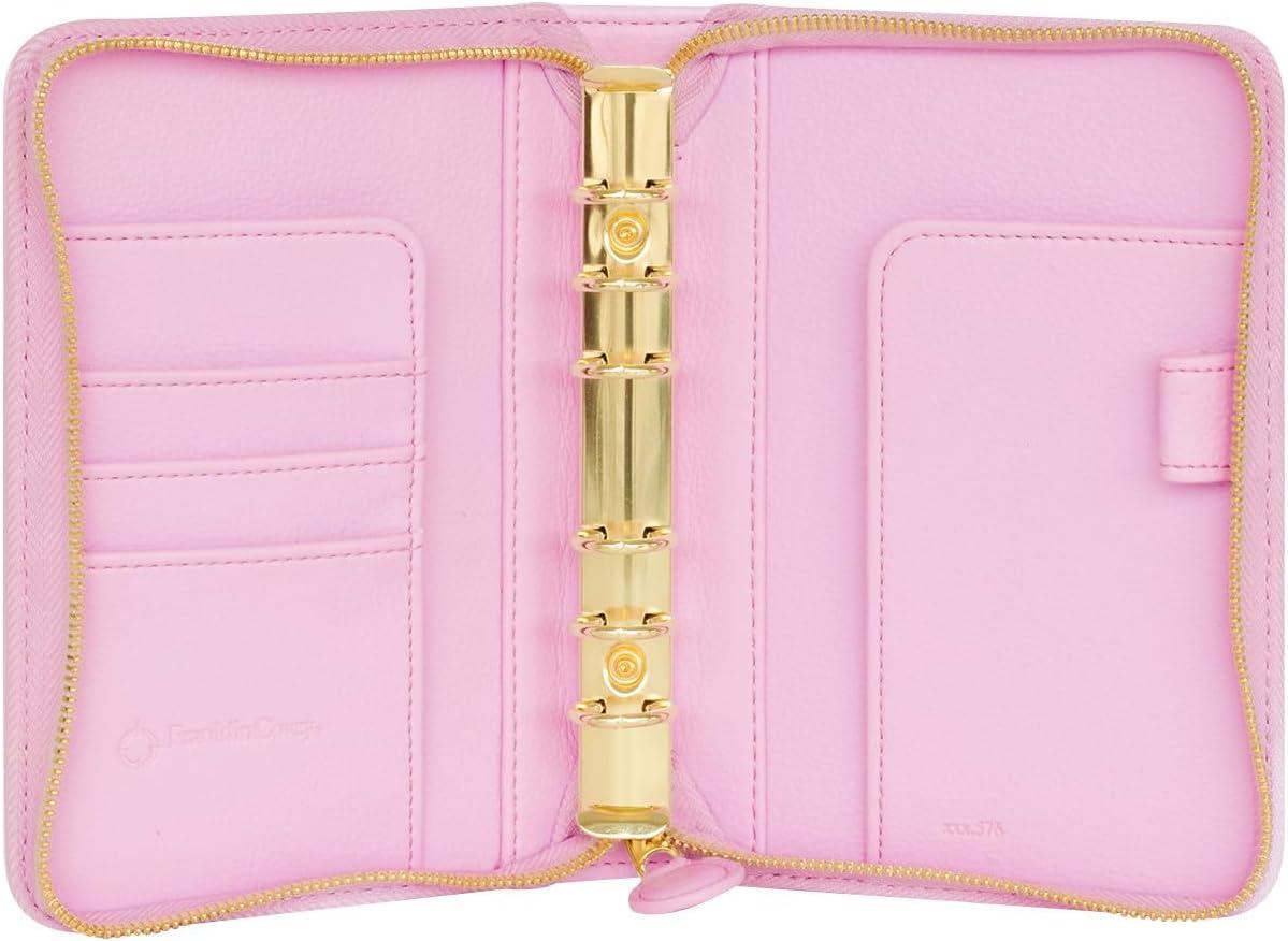 image:imageFranklinCovey Thalia RingBound Binder for FranklinCovey Planners Simulated Leather Zipper Binder Classic Water LilyWater Lily