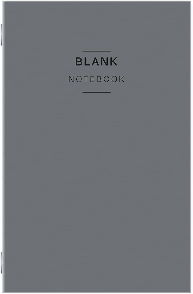 image:imageFranklinCovey Travelers Blank Notebook Quality Paper amp SoftTouch Cover Classic GrayGray