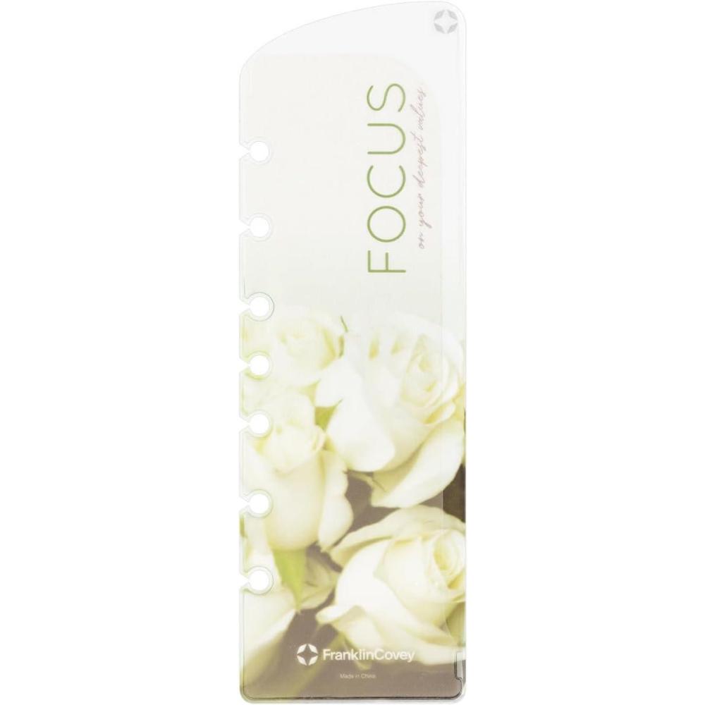 image:imageFranklinCovey Blooms RingBound Pouch Pagefinder for FranklinCovey Planners Quickly Access Planner Pages Classic RoseRose