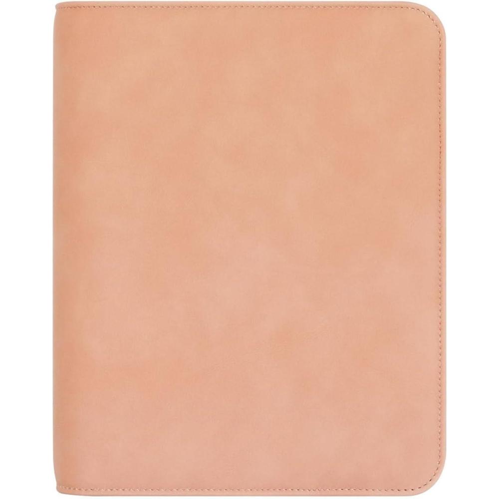 image:imageFranklinCovey Bryce RingBound Binder for FranklinCovey Planners Simulated Leather Open Binder Classic Sandstone PinkSandstone Pink