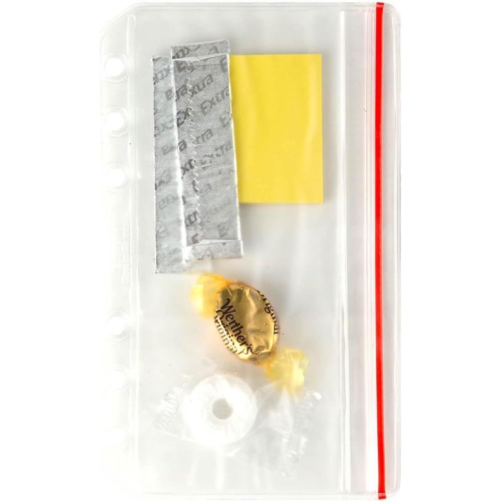 image:imageFranklinCovey Clear Zipper Pouch for FranklinCovey Planners Keep Small Items Secure in Your Planner ClassicCompact Size