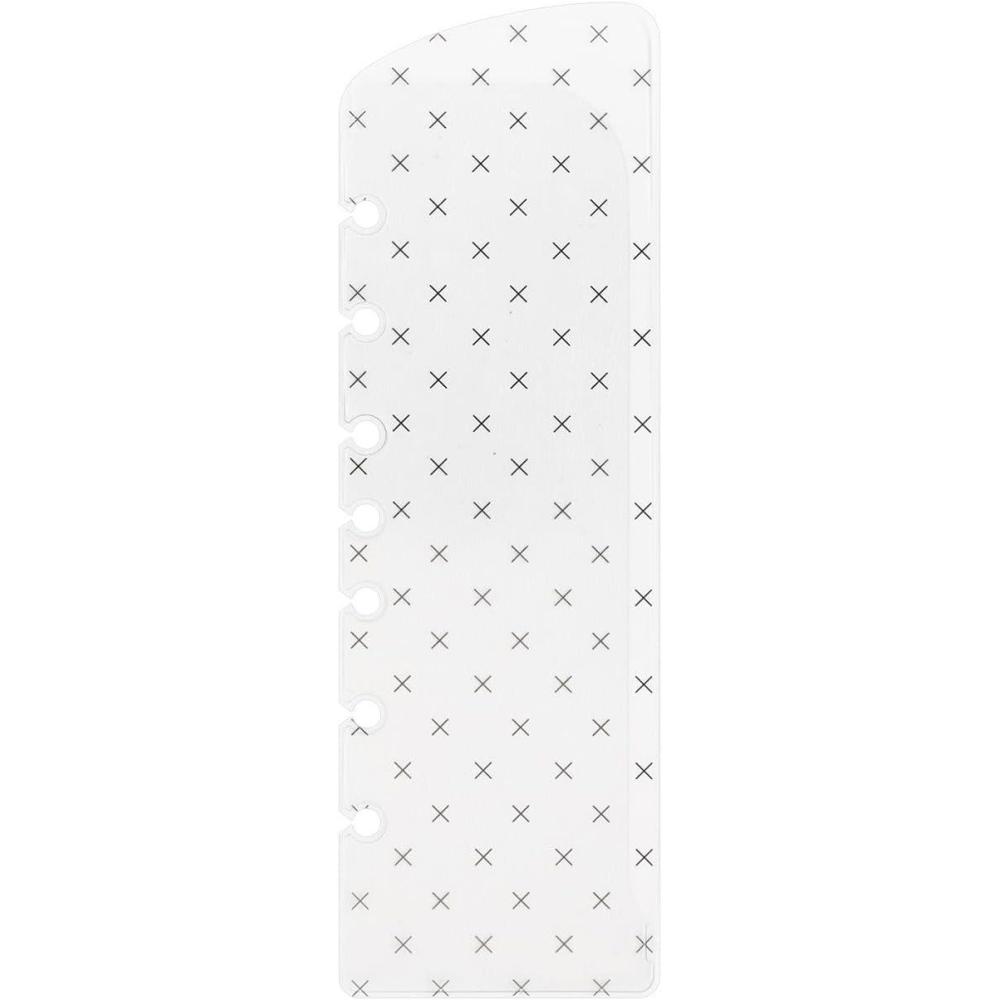 image:imageFranklinCovey Decorative RingBound Pouch Pagefinder for FranklinCovey Planners Quickly Access Planner Pages Classic StripesGeometric Cross