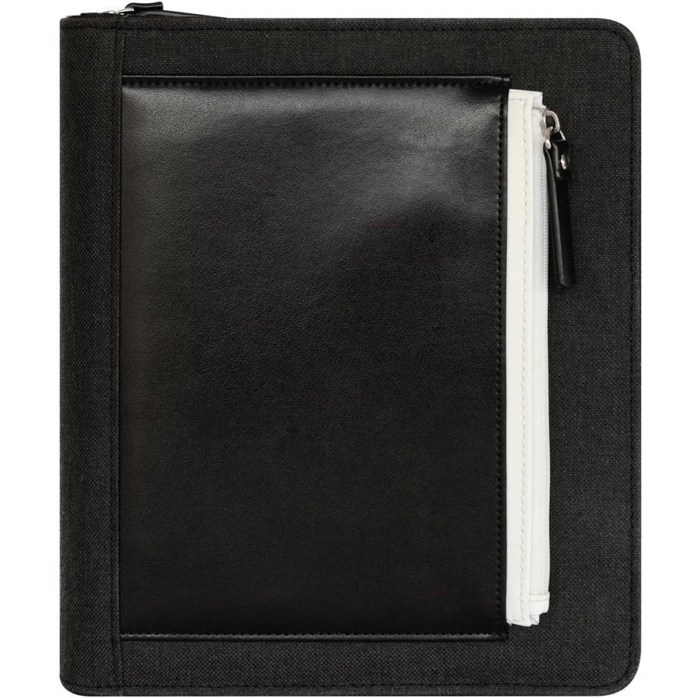 image:imageFranklinCovey Devina RingBound Binder for FranklinCovey Planners Simulated Leather Snap Binder Classic Black