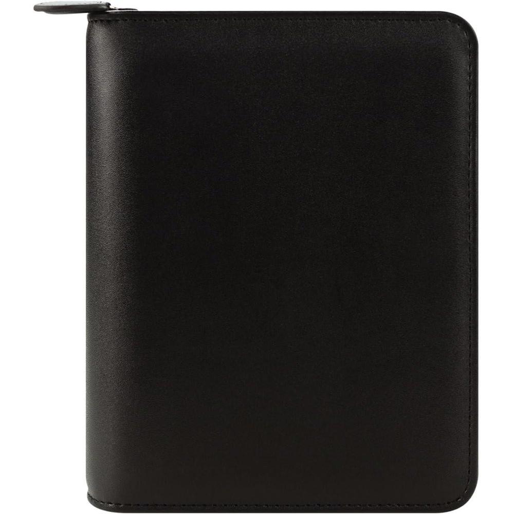 image:imageFranklinCovey FC Basics RingBound Binder for FranklinCovey Planners Simulated Leather Zipper Binder Classic BlackBlack