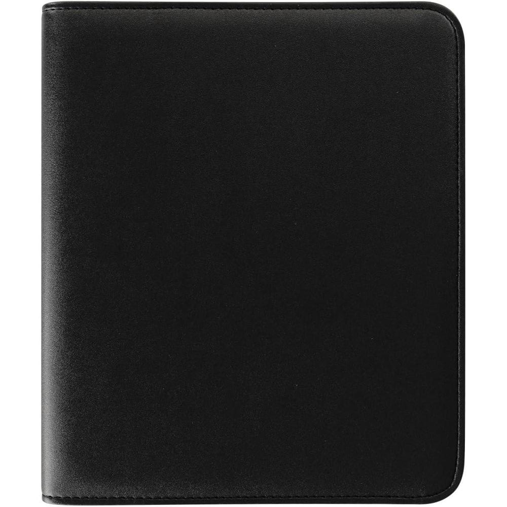 image:imageFranklinCovey FC Basics Wide Cover for WireBound FranklinCovey Planners Simulated Leather Open Cover Classic BlackBlack