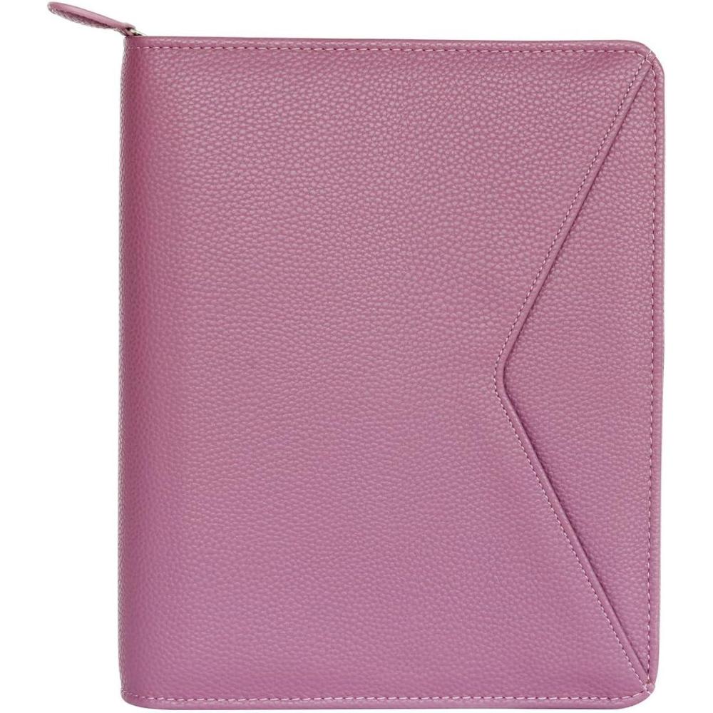 image:imageFranklinCovey Jackie Simulated Leather Binder Classic Purple