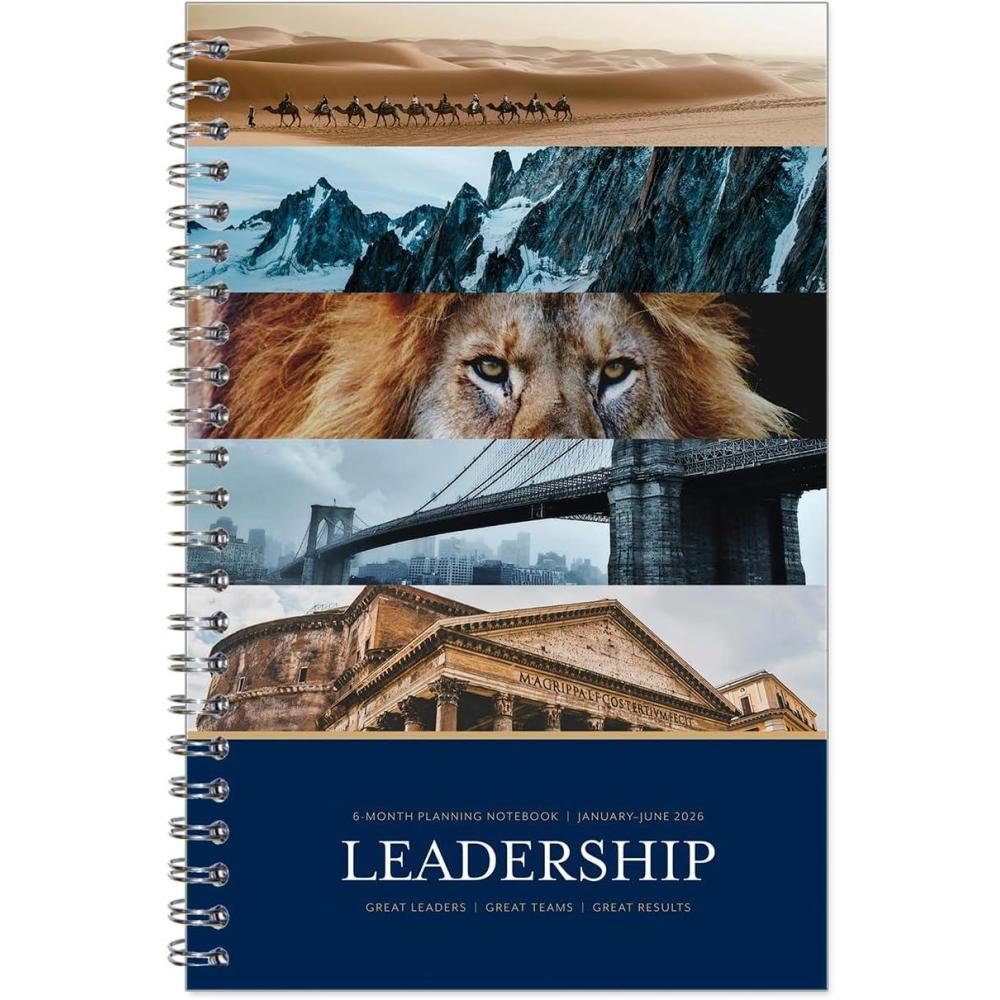 image:imageFranklinCovey Leadership Planning Notebook SixMonth WireBound Monarch Jan 2026 Jun 2026Jan 2026 Jun 2026