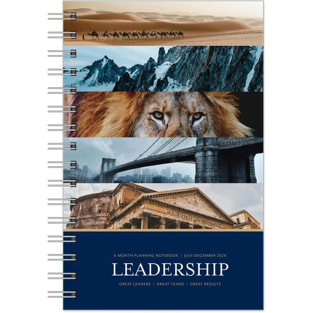 image:imageFranklinCovey Leadership Planning Notebook SixMonth WireBound Monarch Jan 2026 Jun 2026Jul 2026 Dec 2026
