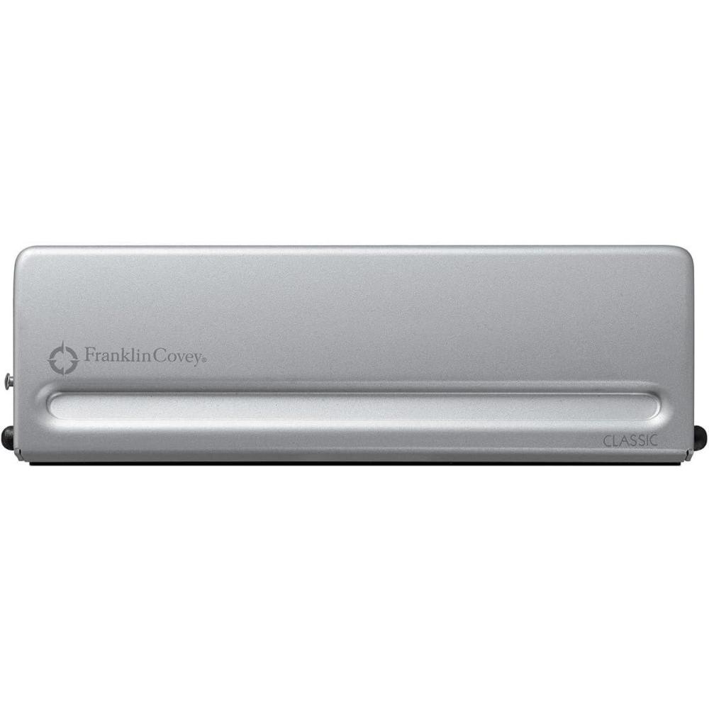 image:imageFranklinCovey Metal Hole Punch for FranklinCovey Planners SpillProof Chip Collector amp Rubber NonSlip Base ClassicClassic Size