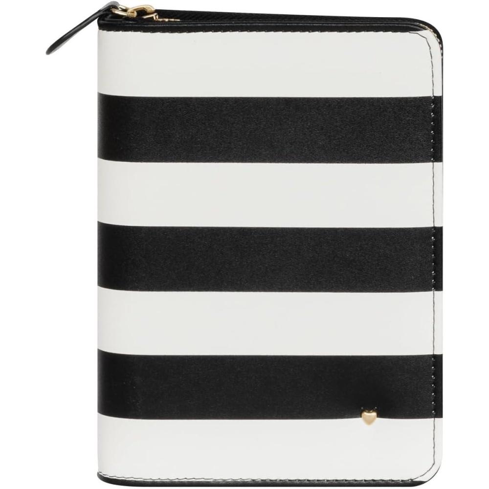 image:imageFranklinCovey Miranda Simulated Leather Zipper Binder Pocket StripedStriped