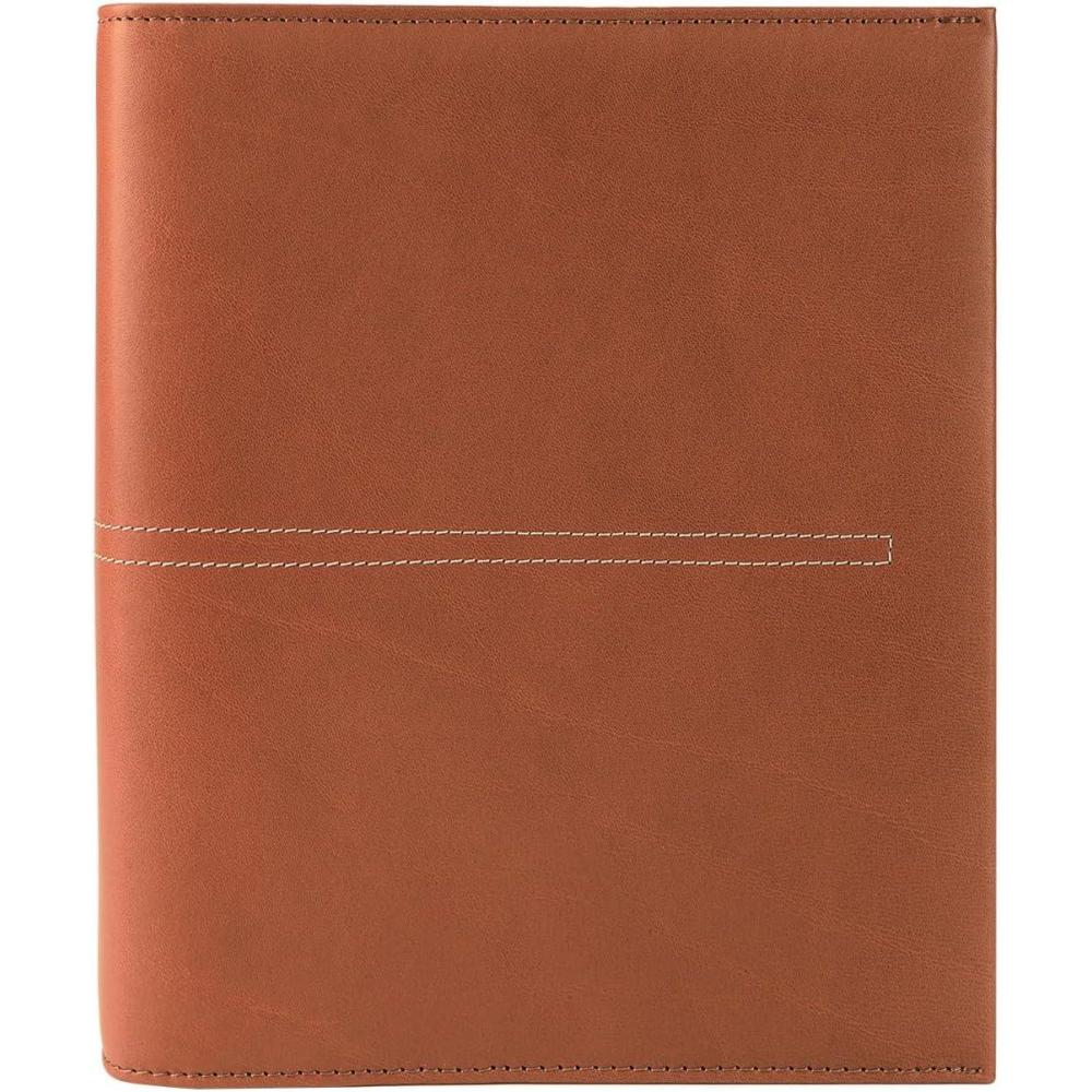 image:imageFranklinCovey Ryder RingBound Binder for FranklinCovey Planners Leather with Open Closure Classic TanTan