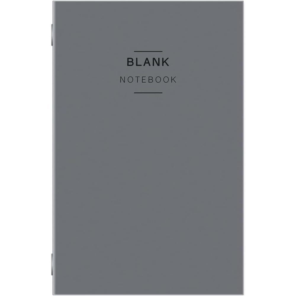 image:imageFranklinCovey Travelers Blank Notebook Quality Paper amp SoftTouch Cover Classic GrayGray
