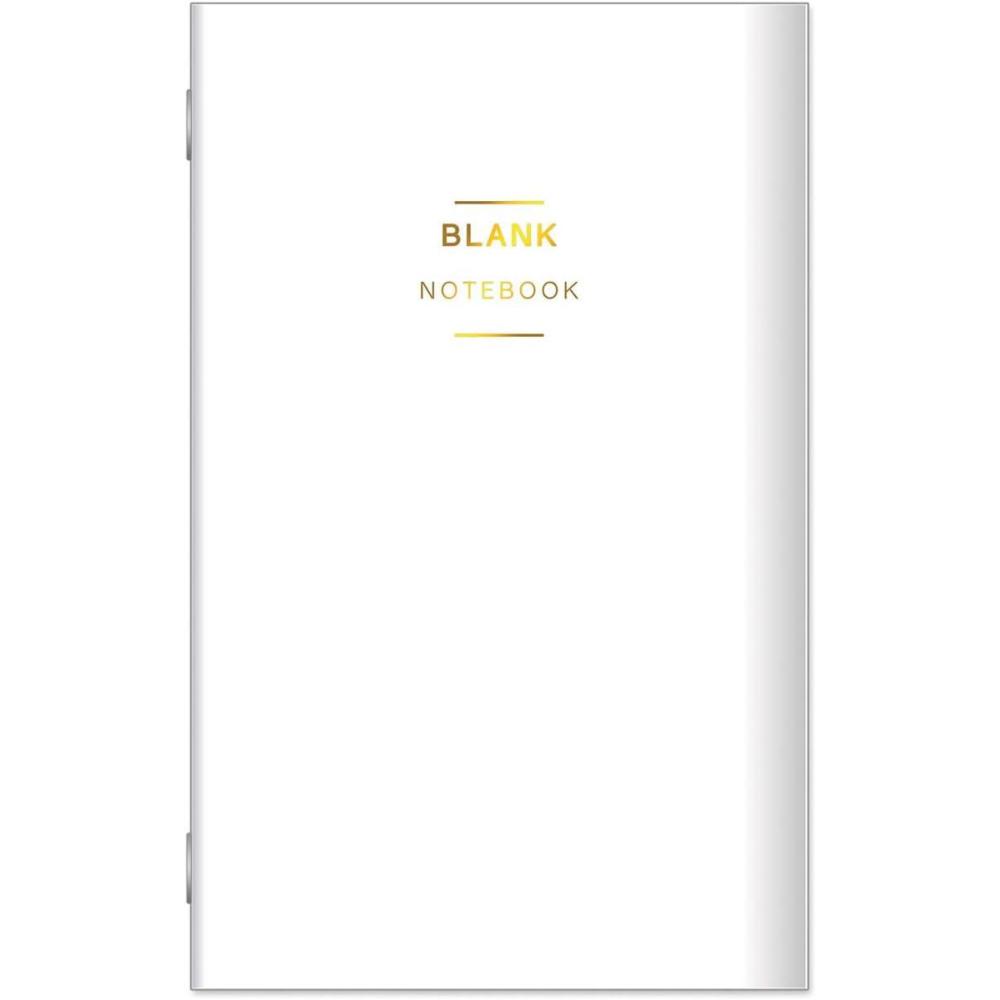 image:imageFranklinCovey Travelers Blank Notebook Quality Paper amp SoftTouch Cover Classic GrayWhite