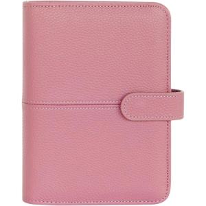 image:imageFranklinCovey  Anna RingBound Binder for FranklinCovey Planners  Leather with Snap Closure Pocket Nostalgia RoseNostalgia Rose