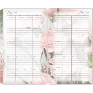 image:imageFranklinCovey  Blooms Two Page Monthly Calendar Tabs for RingBound FranklinCovey Planners Monarch Jan 2026  Dec 2026Jan 2026  Dec 2026