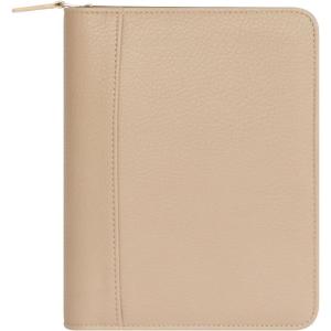image:imageFranklinCovey  Charlie Binder for RingBound FranklinCovey Planners  Genuine Leather  Zipper Closure Compact BlueTan