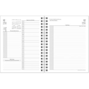 image:imageFranklinCovey  Compass WireBound Planner Refill  Two Pages Per Day Monarch Jul 2026  Jun 2027Jul 2026  Jun 2027