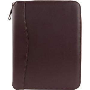 image:imageFranklinCovey  FC Basics Spacemaker RingBound Binder for FranklinCovey Planners  Simulated Leather Vinyl  Zipper Binder Monarch BurgundyBurgundy