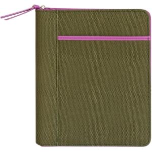 image:imageFranklinCovey  Julie Canvas Zipper Binder Classic