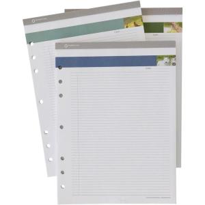image:imageFranklinCovey  Leadership Portfolio Notepads  48 Pages Per Pad Compact Set of 3Monarch Size