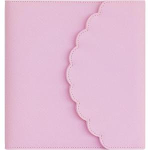 image:imageFranklinCovey  Luisa RingBound Binder for FranklinCovey Planners  Simulated Leather  Snap Binder Classic Eggshell BluePink Lavender