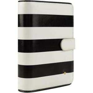 image:imageFranklinCovey  Miranda RingBound Binder for FranklinCovey Planners  Simulated Leather  Snap Binder Compact StripedStriped