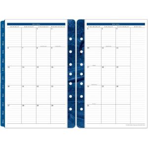 image:imageFranklinCovey  Monticello Two Page Monthly Calendar Tabs for RingBound FranklinCovey Planners Compact Jan 2026  Dec 2026Jan 2026  Dec 2026