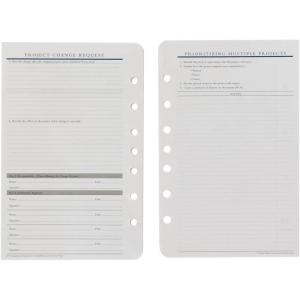 image:imageFranklinCovey  Project Management Forms for RingBound FranklinCovey Planners  Manage LargeScale Projects  Initiation Task Map Planning amp More Classic Package of 56 4 of Each FormsClassic Size