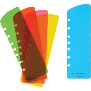 image:imageFranklinCovey  RingBound Pagefinder for FranklinCovey Planners  Color Code Day Planners for Quick Reference Compact MultiColor 5 PackClassic Size