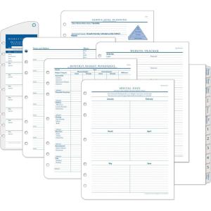 image:imageFranklinCovey  Starter Pack  Coordinates wAll Planning Page Designs ClassicMonarch Size  85 x 11